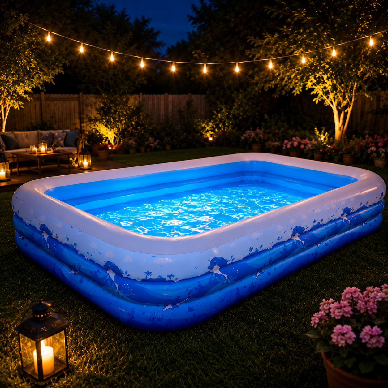 Stamelix Extra-large inflatable pool