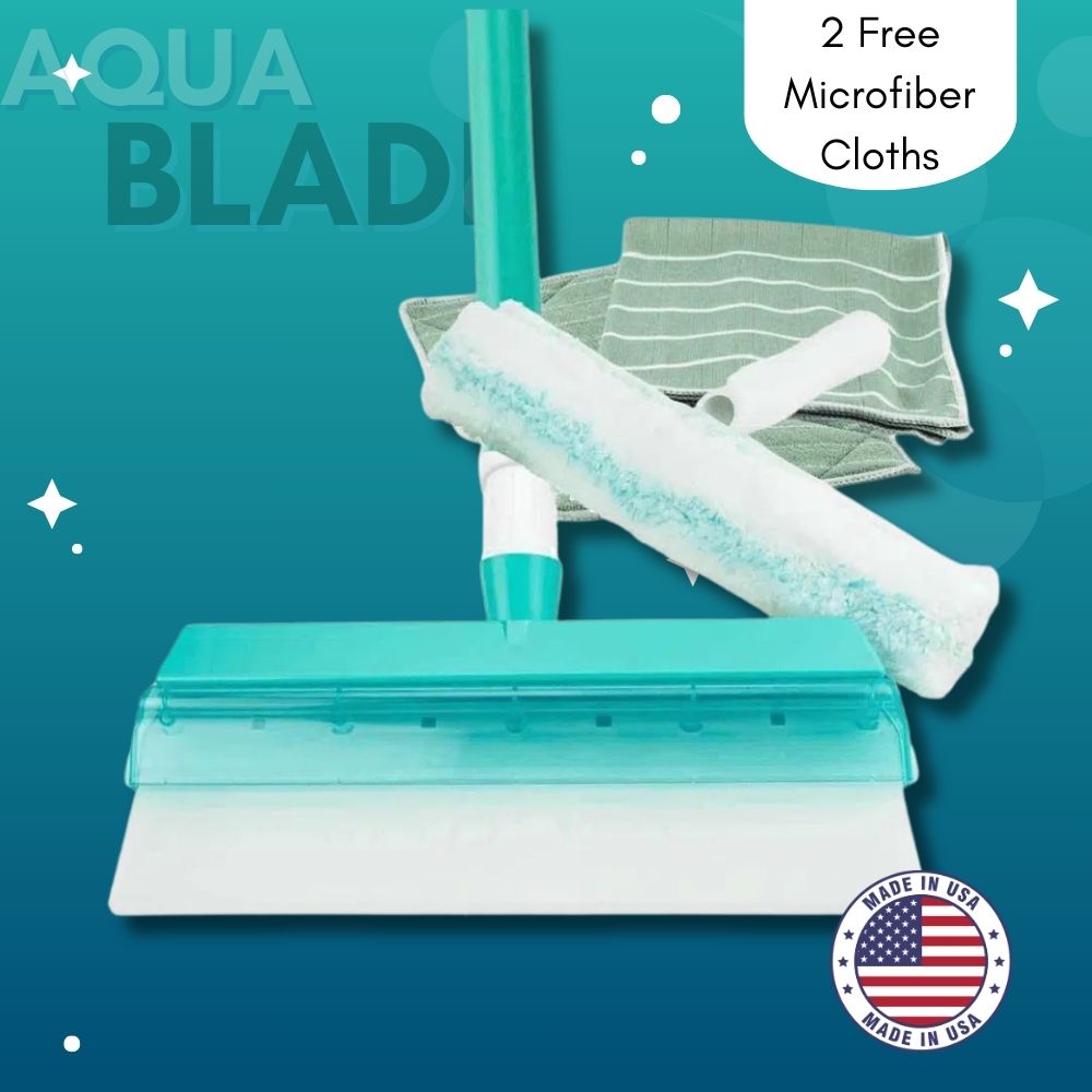 AquaBLADE Recyclable Silicone Window Squeegee Kit